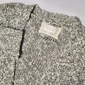 Angel of the North Anthropologie Green Marled Knit Cardigan Sweater Womens Small